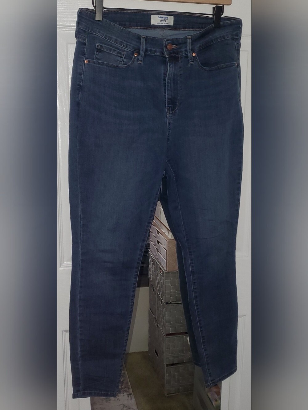 Denizen from Levi's Women's Dark Indigo Skinny Jeans